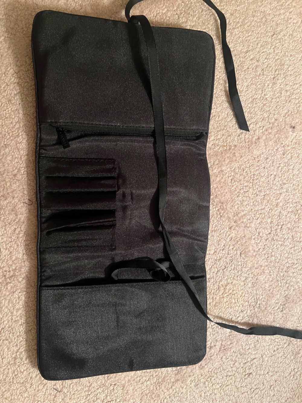 CHANEL Black Foldable Makeup Organizer with White Logo - Picture 2 of 2